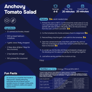 Anchovy Tomato Salad